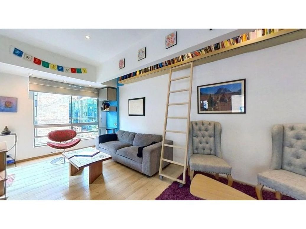 Apartamento de 1 alcoba en venta en Chapinero, Bogotá, 59 m² · foto 2 de 10