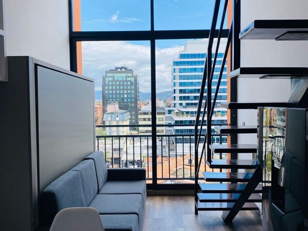 Apartamento de 1 alcoba en venta en Chico Norte Et. Ii, Bogotá, 37 m² · foto 7 de 11