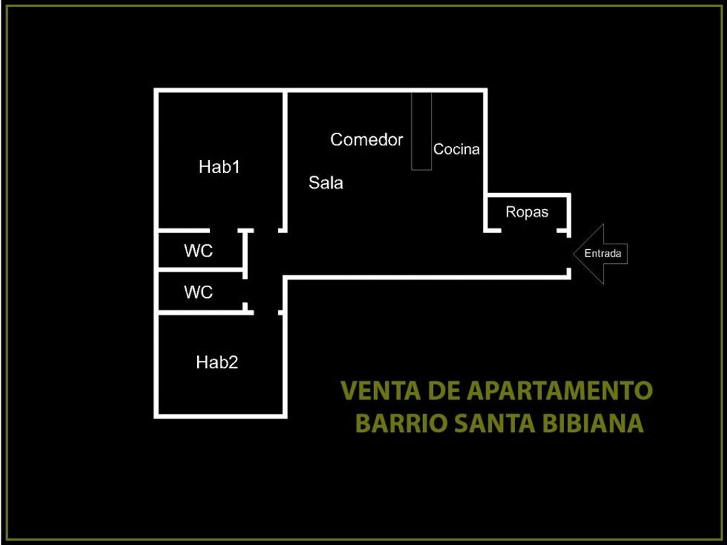 Apartamento de 2 alcobas en venta en Santa Bibiana, Bogotá, 67 m² · foto 2 de 14