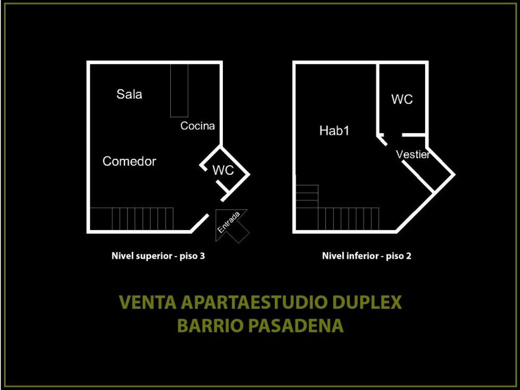 Apartaestudio en venta en Pasadena, Bogotá, 66 m² · foto 2 de 16