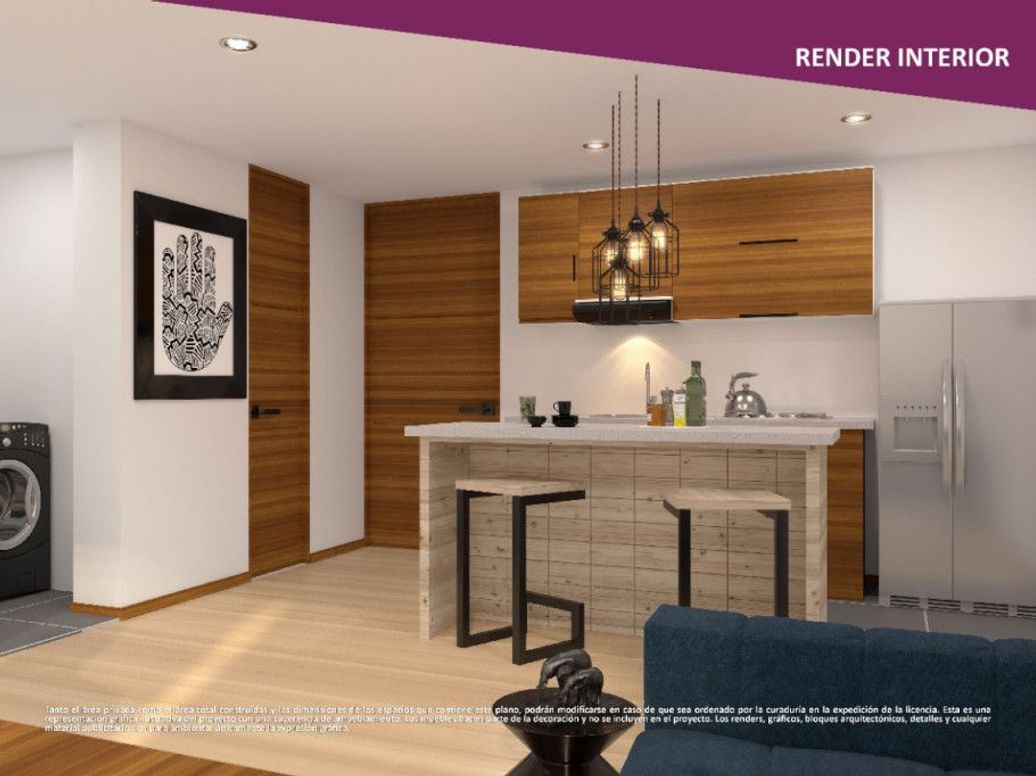 Apartamento de 2 alcobas en venta en Rincon Del Chicó, Bogotá, 85 m² · foto 6 de 6