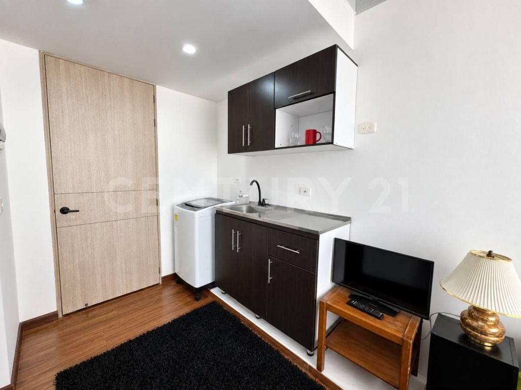 Apartaestudio en venta en Chicó Norte 2, Bogotá, 17 m² · foto 3 de 7
