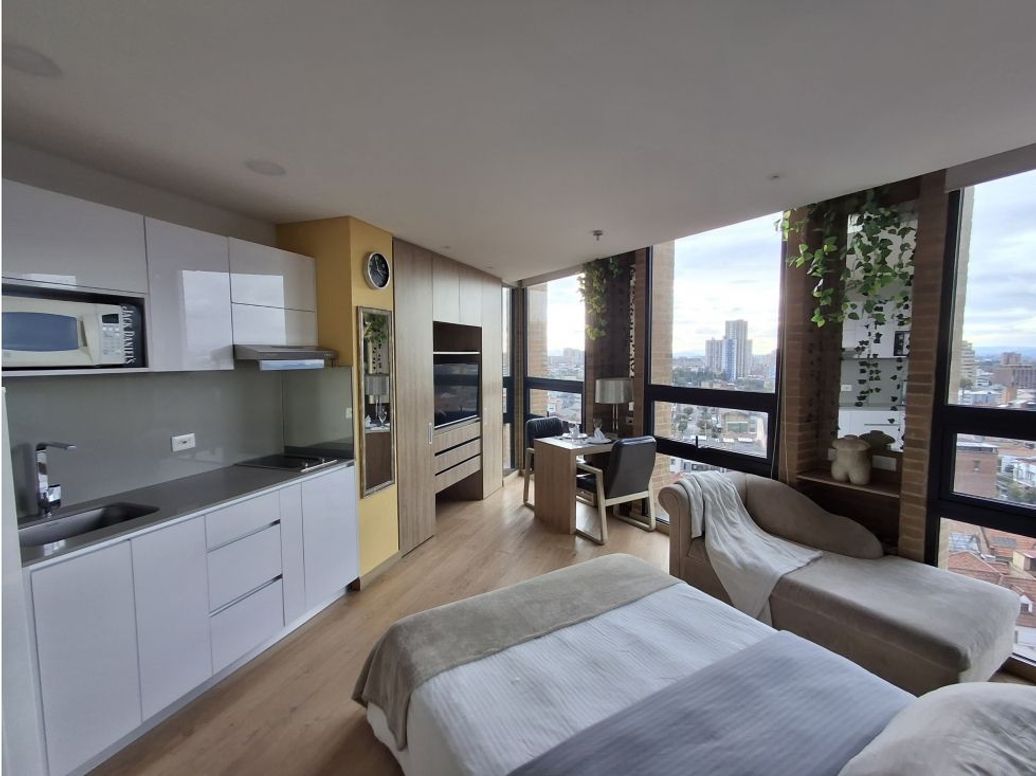 Apartaestudio en venta en Centro Internacional, Bogotá, 27 m² · foto 9 de 10