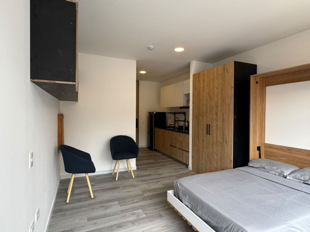 Apartamento de 1 alcoba en arriendo en Samper, Bogotá, 27 m² · foto 8 de 13