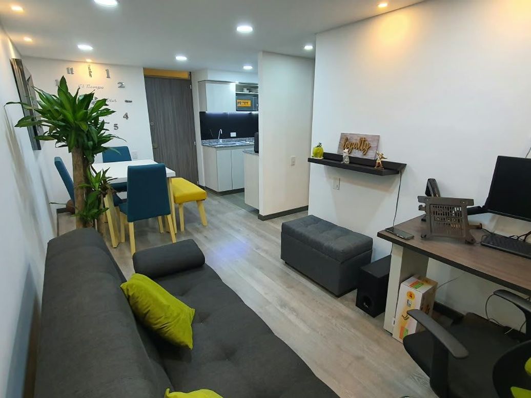 Apartamento de 1 alcoba en arriendo en El Redil, Bogotá, 39 m² · foto 2 de 10
