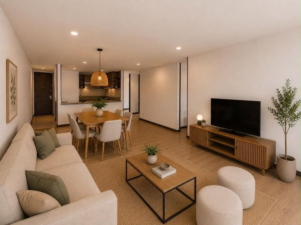 Apartamento de 3 alcobas en venta en Cedro Madeiras, Bogotá, 91 m² · foto 2 de 20