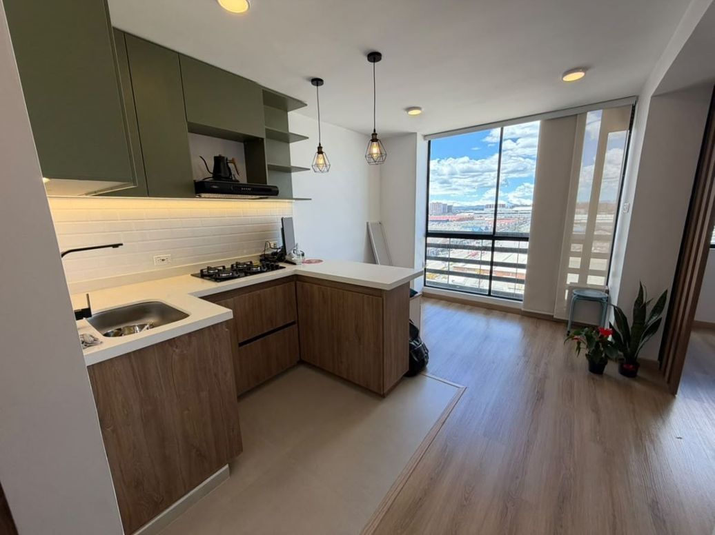 Apartamento de 1 alcoba en arriendo en Montevideo, Bogotá, 38 m² · foto 5 de 17