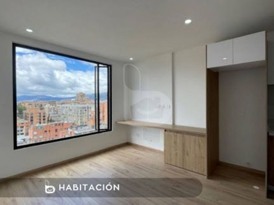 Apartaestudio en venta en Chico Norte Iii, Bogotá, 24 m² · foto 4 de 7