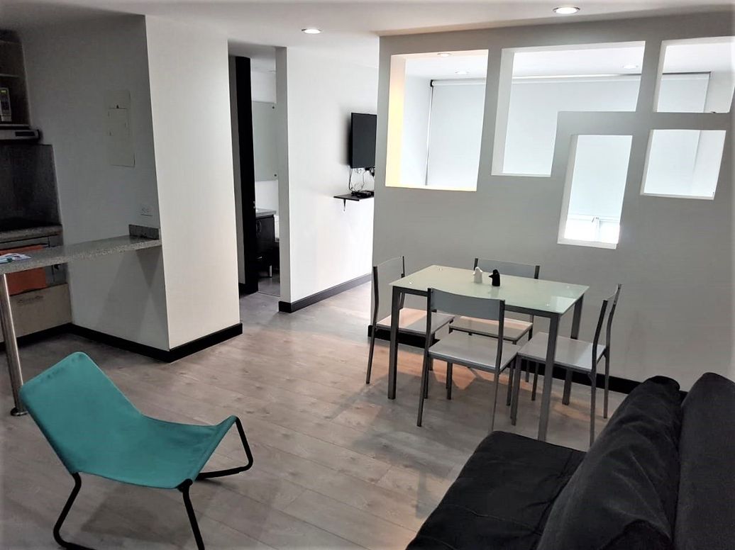 Apartaestudio en venta en Chapinero Central, Bogotá, 38 m² · foto 3 de 10