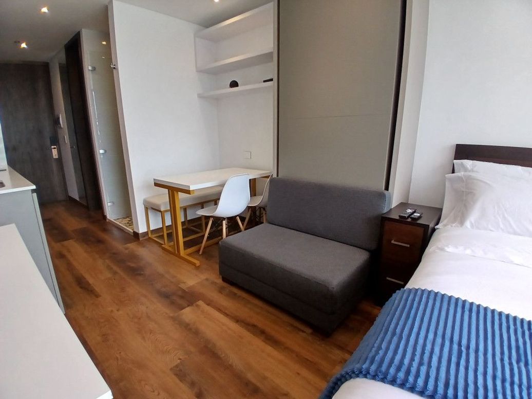 Apartamento de 1 alcoba en arriendo en Chico Norte Et. Ii, Bogotá, 25 m² · foto 4 de 20