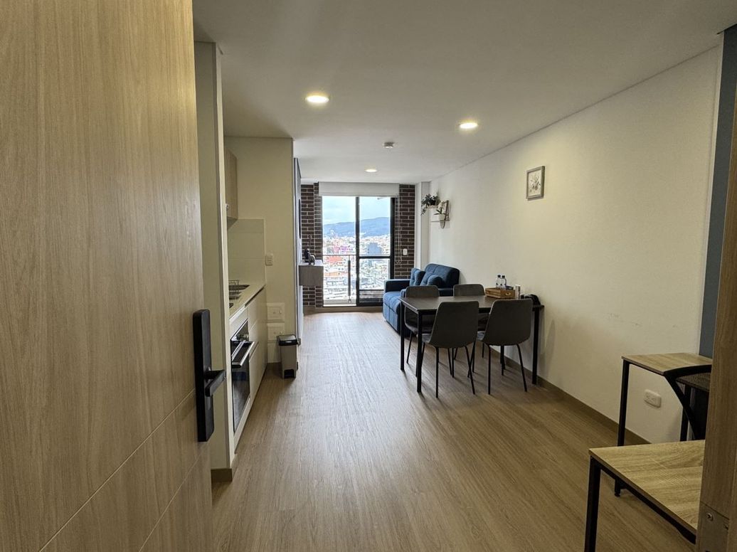 Apartamento de 1 alcoba en arriendo en Los Alcázares, Bogotá, 40 m² · foto 2 de 20