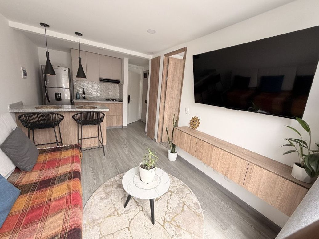 Apartaestudio en arriendo en Santa Barbara, Bogotá, 32 m² · foto 3 de 10