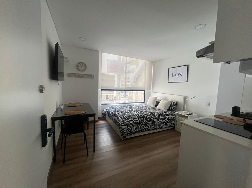 Apartaestudio en arriendo en Las Nieves, Bogotá, 21 m² · foto 7 de 20