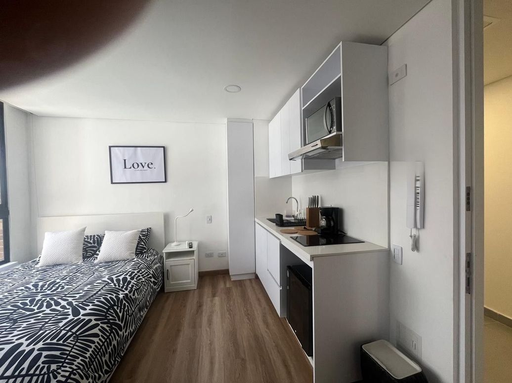 Apartaestudio en arriendo en Las Nieves, Bogotá, 21 m² · foto 6 de 20