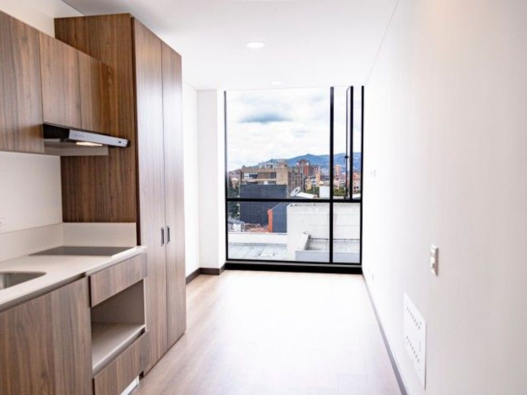 Apartaestudio en venta en Nuevo Contry, Bogotá, 19 m² · foto 2 de 9