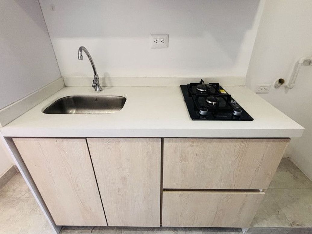 Apartaestudio en arriendo en Las Nieves, Bogotá, 26 m² · foto 4 de 17
