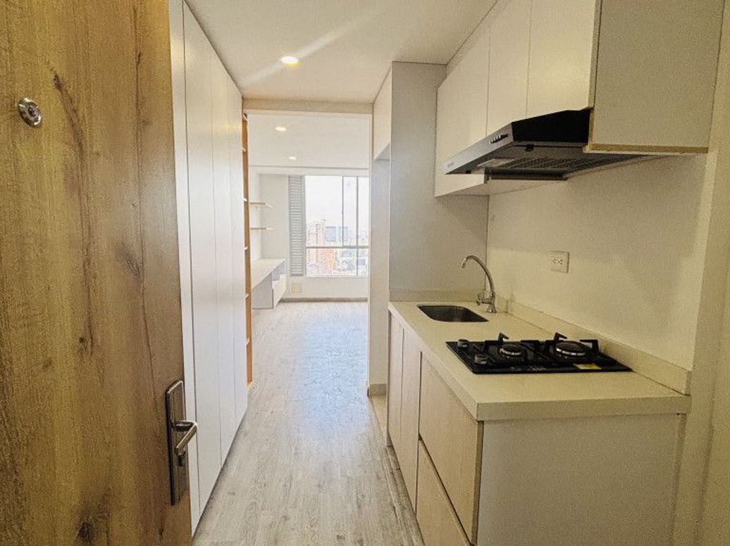 Apartaestudio en arriendo en Las Nieves, Bogotá, 26 m² · foto 3 de 17