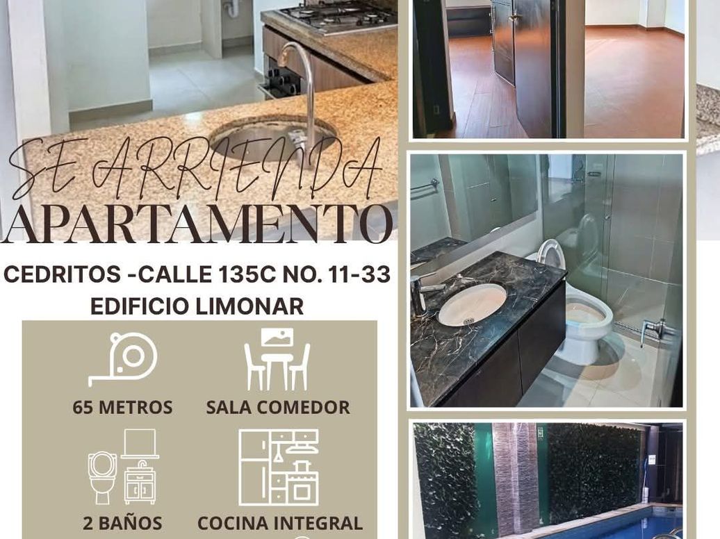 Apartamento de 2 alcobas en arriendo en Cedritos - Edif Cedritos 2, Bogotá, 65 m² · foto 11 de 11
