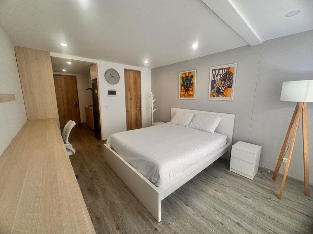 Apartaestudio en arriendo en Las Nieves, Bogotá, 26 m² · foto 2 de 11