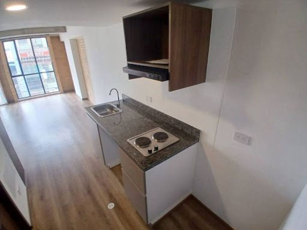 Apartaestudio en arriendo en Chapinero Sur Occidental, Bogotá, 29 m² · foto 5 de 20