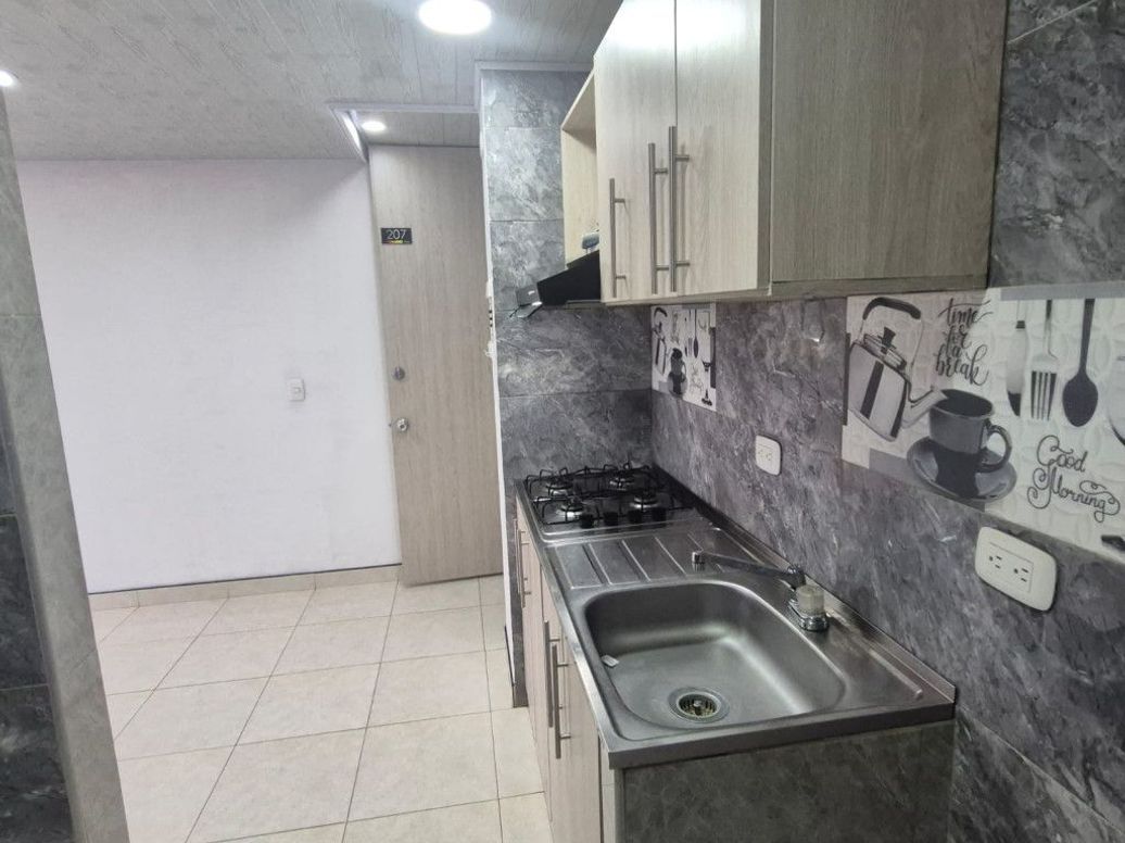 Apartamento de 1 alcoba en venta en Belen, Bogotá, 28 m² · foto 9 de 16