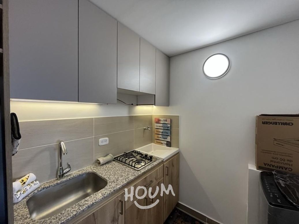 Apartamento de 1 alcoba en arriendo en Las Nieves, Bogotá, 21 m² · foto 4 de 14
