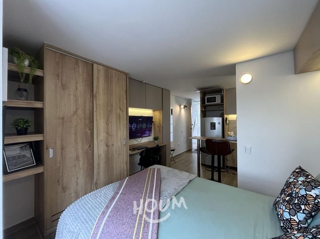 Apartamento de 1 alcoba en arriendo en Las Nieves, Bogotá, 21 m² · foto 6 de 14
