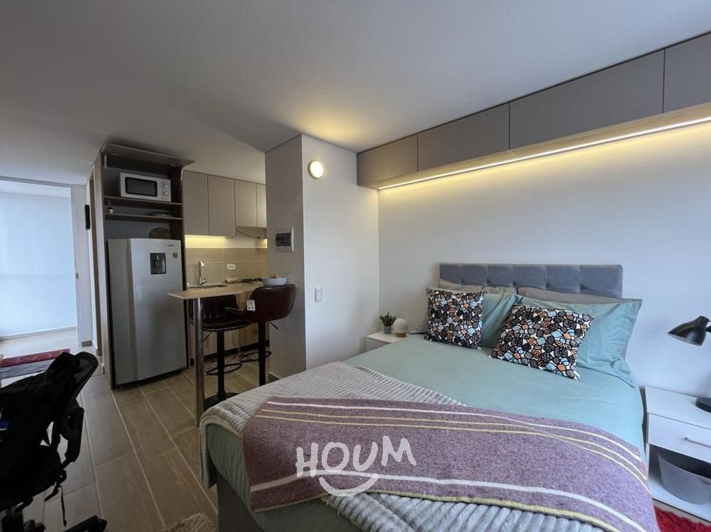 Apartamento de 1 alcoba en arriendo en Las Nieves, Bogotá, 21 m² · foto 7 de 14