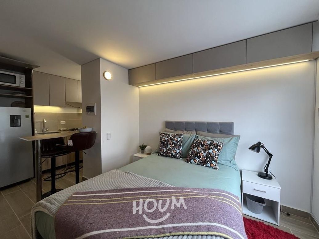 Apartamento de 1 alcoba en arriendo en Las Nieves, Bogotá, 21 m² · foto 8 de 14