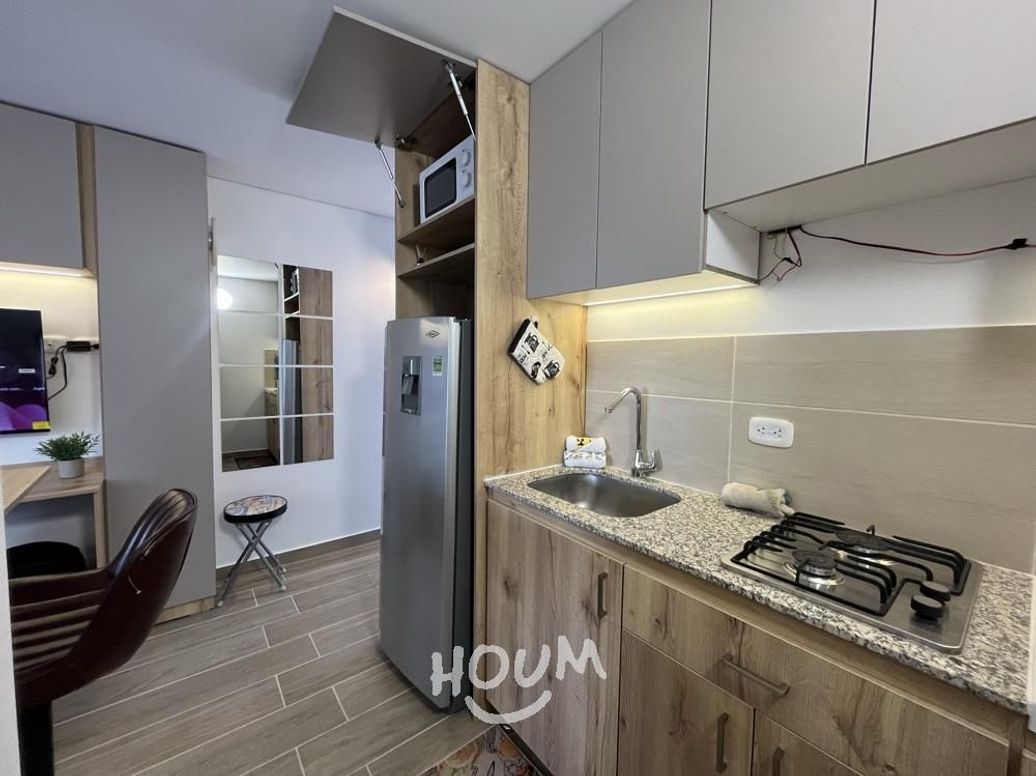 Apartamento de 1 alcoba en arriendo en Las Nieves, Bogotá, 21 m² · foto 5 de 14