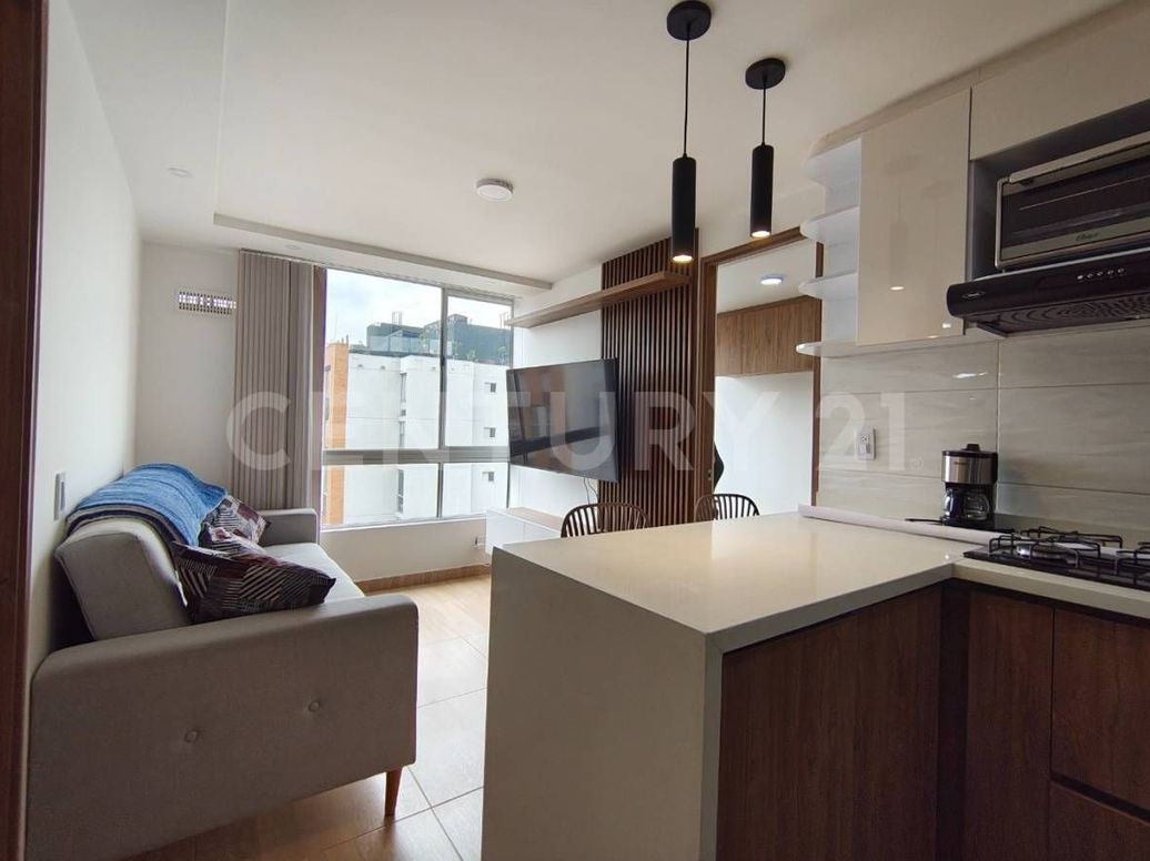 Apartaestudio en arriendo en La Felicidad, Bogotá, 32 m² · foto 8 de 17