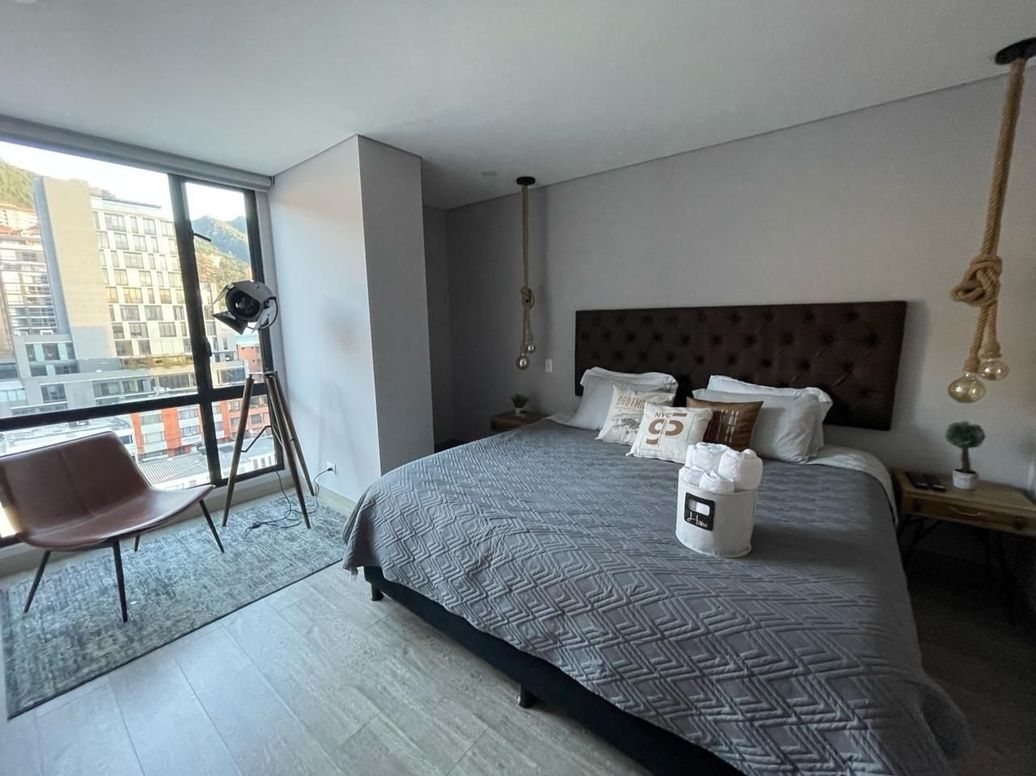 Apartaestudio en arriendo en Pelodo Del Contry, Bogotá, 60 m² · foto 9 de 14