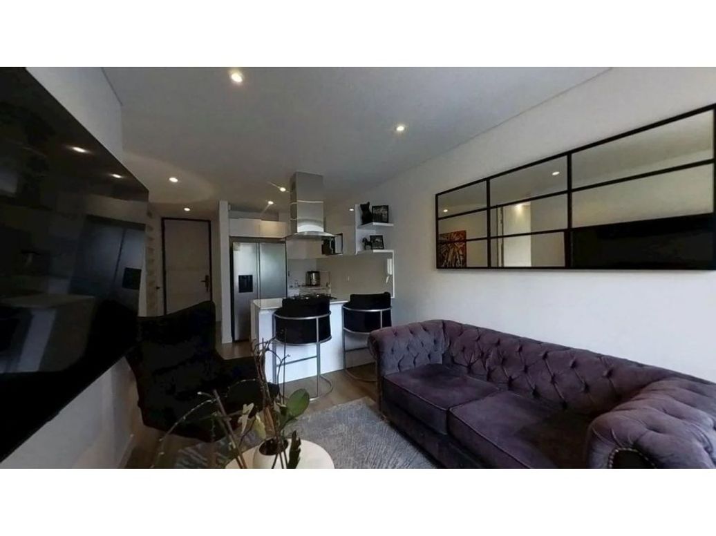 Apartamento de 1 alcoba en venta en Usaquén, Bogotá, 49 m² · foto 3 de 10