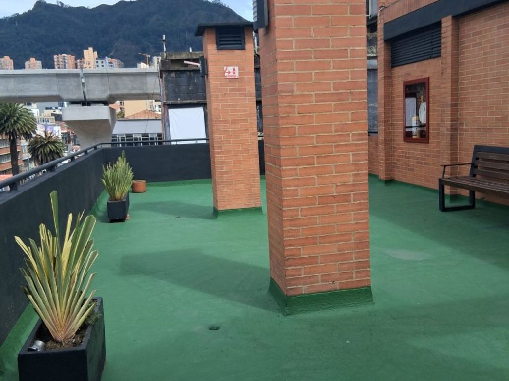 Apartaestudio en arriendo en Chapinero Sur Occidental, Bogotá, 25 m² · foto 14 de 15