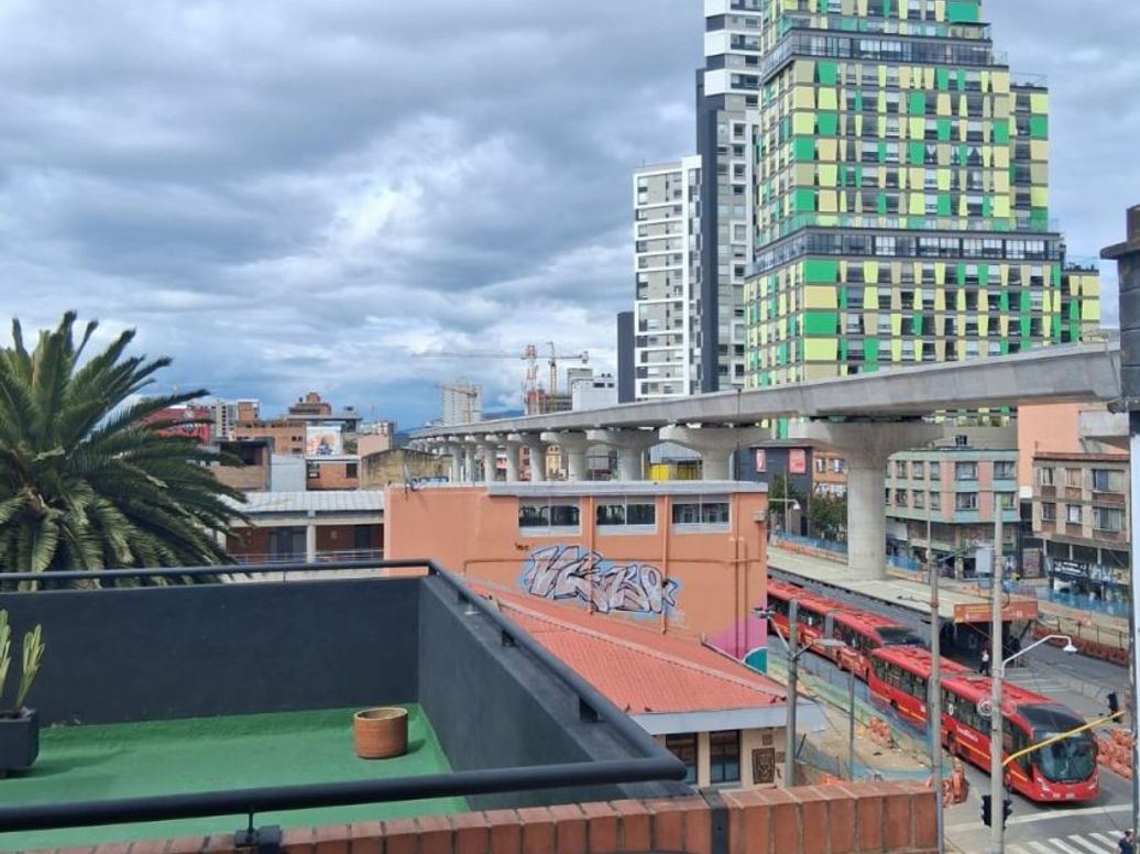 Apartaestudio en arriendo en Chapinero Sur Occidental, Bogotá, 25 m² · foto 3 de 15