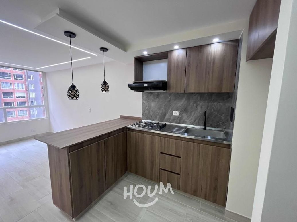 Apartamento de 2 alcobas en arriendo en Madelena I Y Ii, Bogotá, 43 m² · foto 3 de 13