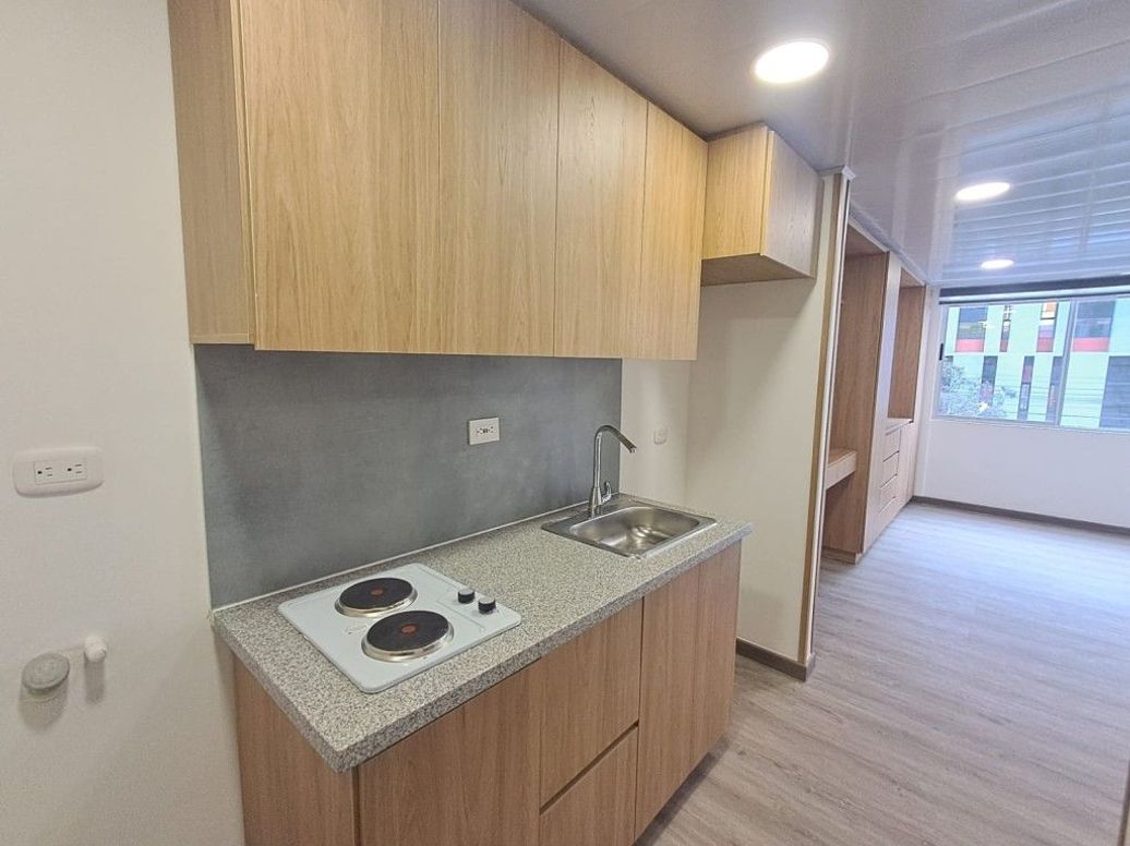 Apartaestudio en arriendo en San Luis, Bogotá, 22 m² · foto 8 de 10