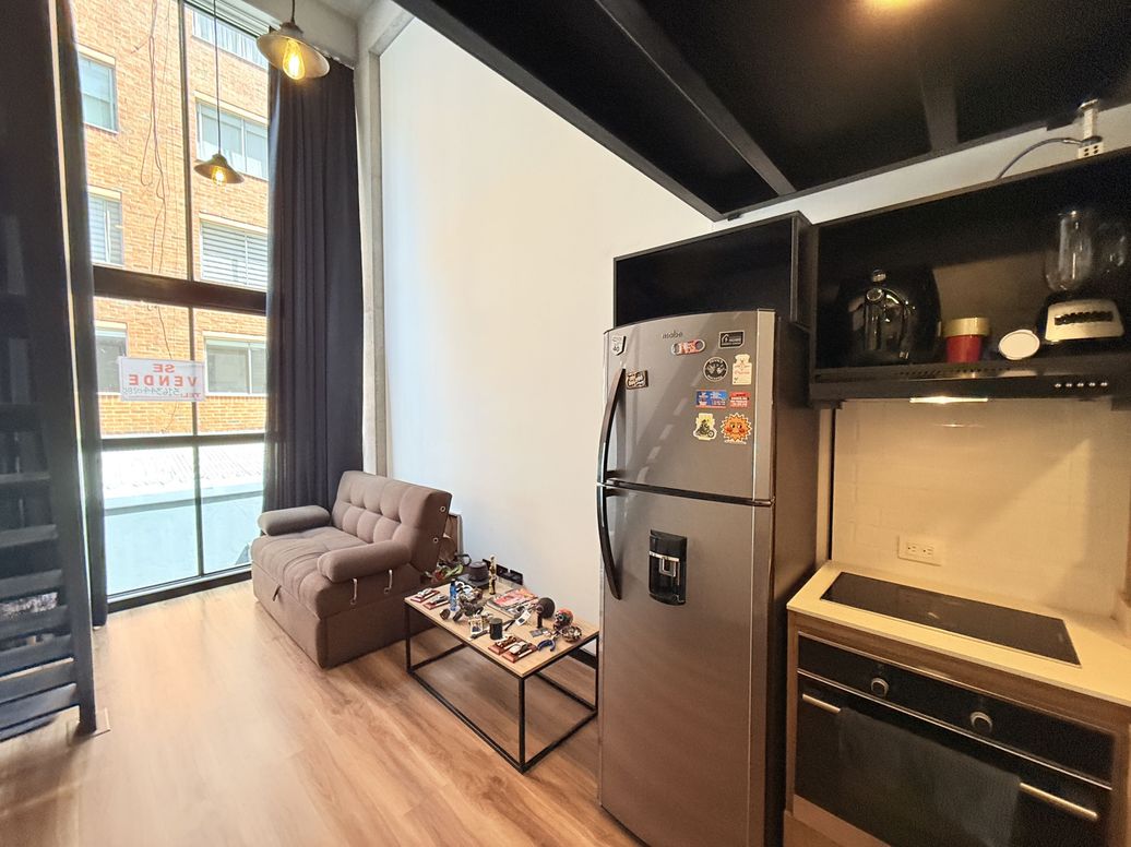 Apartaestudio en arriendo en Quinta Paredes, Bogotá, 24 m² · foto 9 de 20