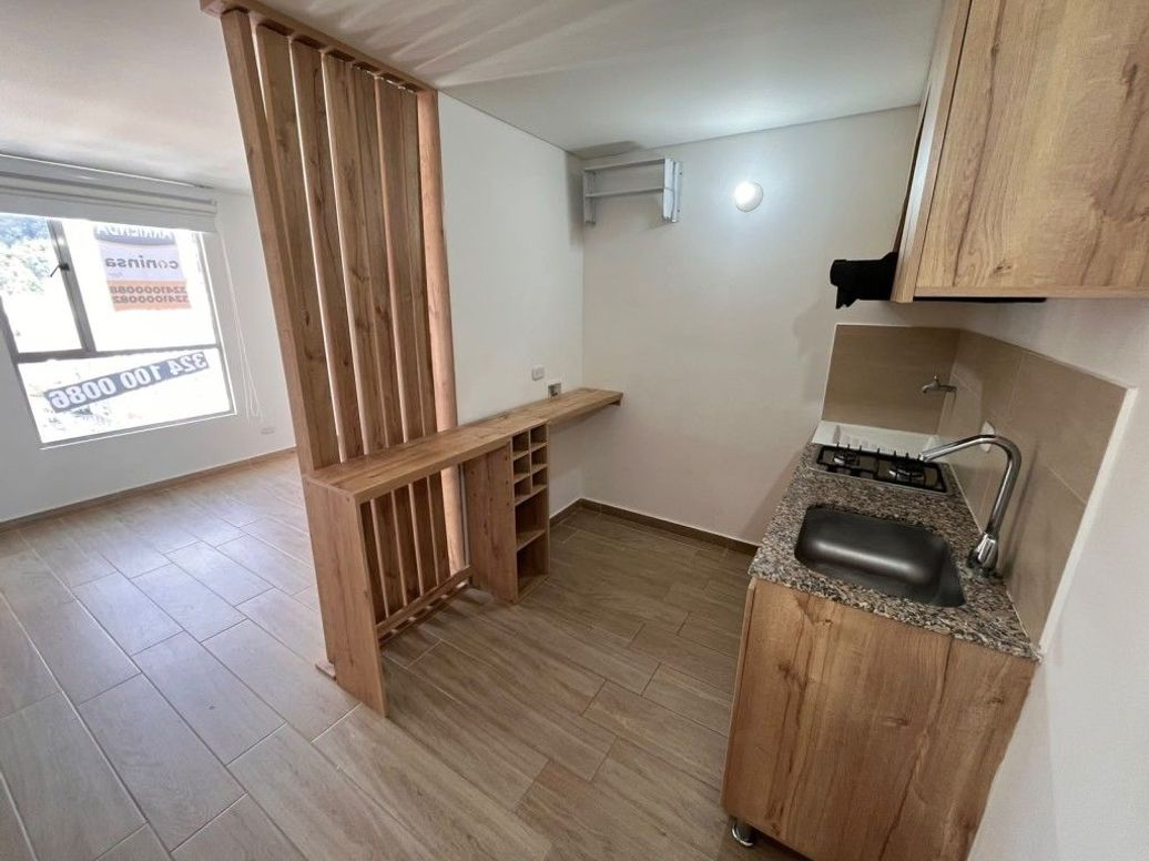 Apartamento de 1 alcoba en venta en La Veracruz, Bogotá, 22 m² · foto 6 de 8