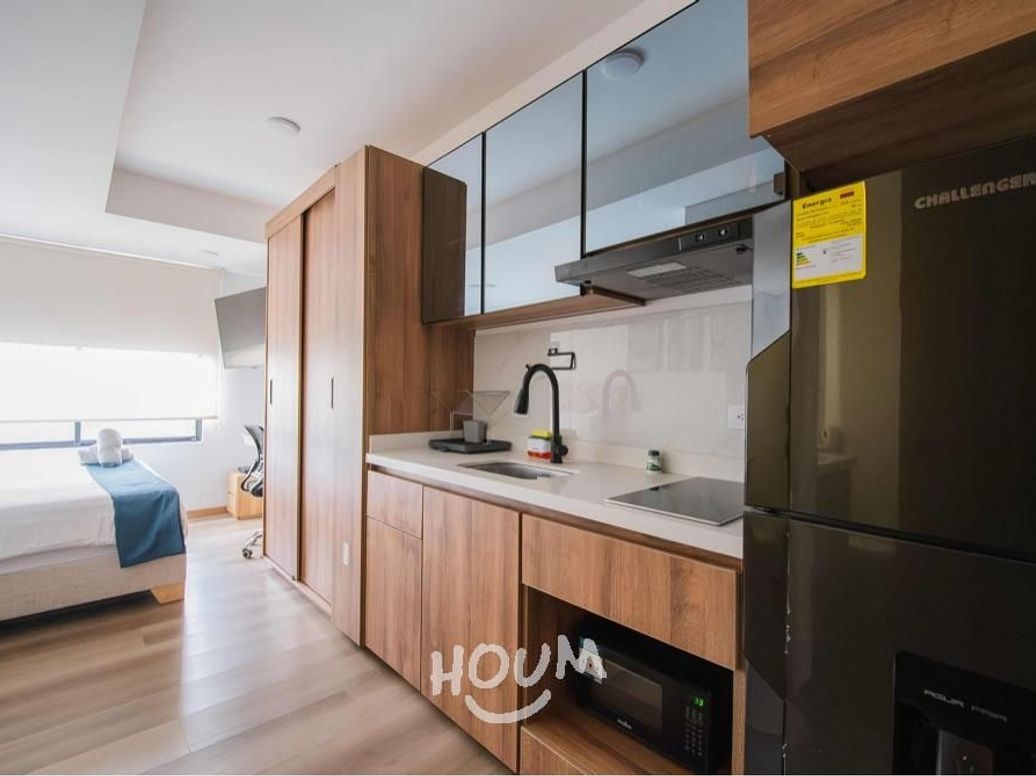 Apartamento de 1 alcoba en venta en La Castellana, Bogotá, 20 m² · foto 8 de 20