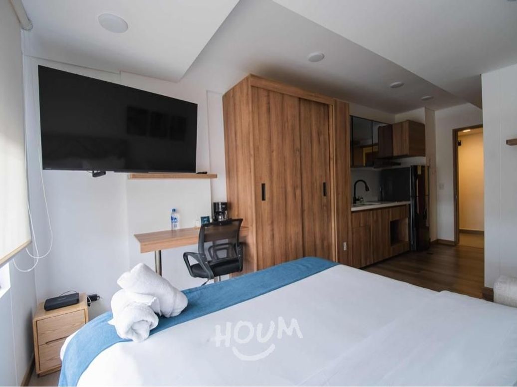 Apartamento de 1 alcoba en venta en La Castellana, Bogotá, 20 m² · foto 6 de 20