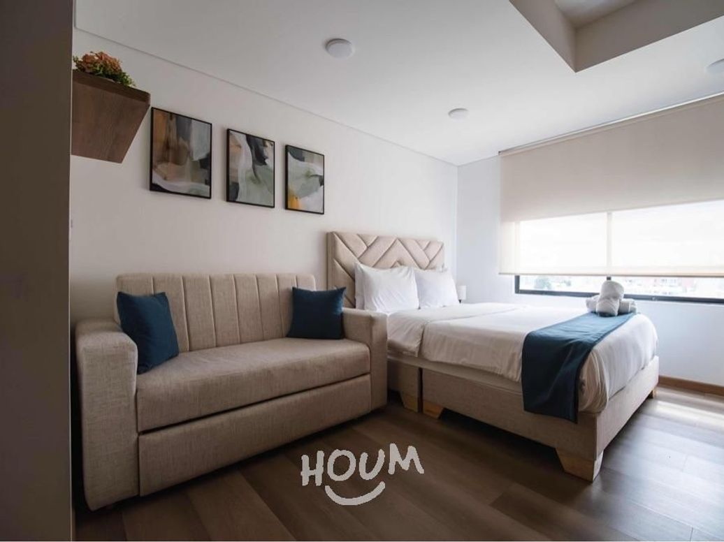 Apartamento de 1 alcoba en venta en La Castellana, Bogotá, 20 m² · foto 2 de 20