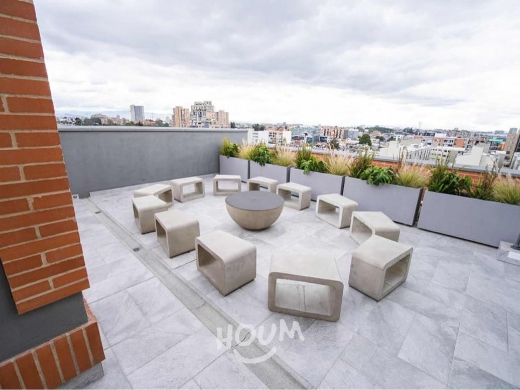 Apartamento de 1 alcoba en venta en La Castellana, Bogotá, 20 m² · foto 18 de 20
