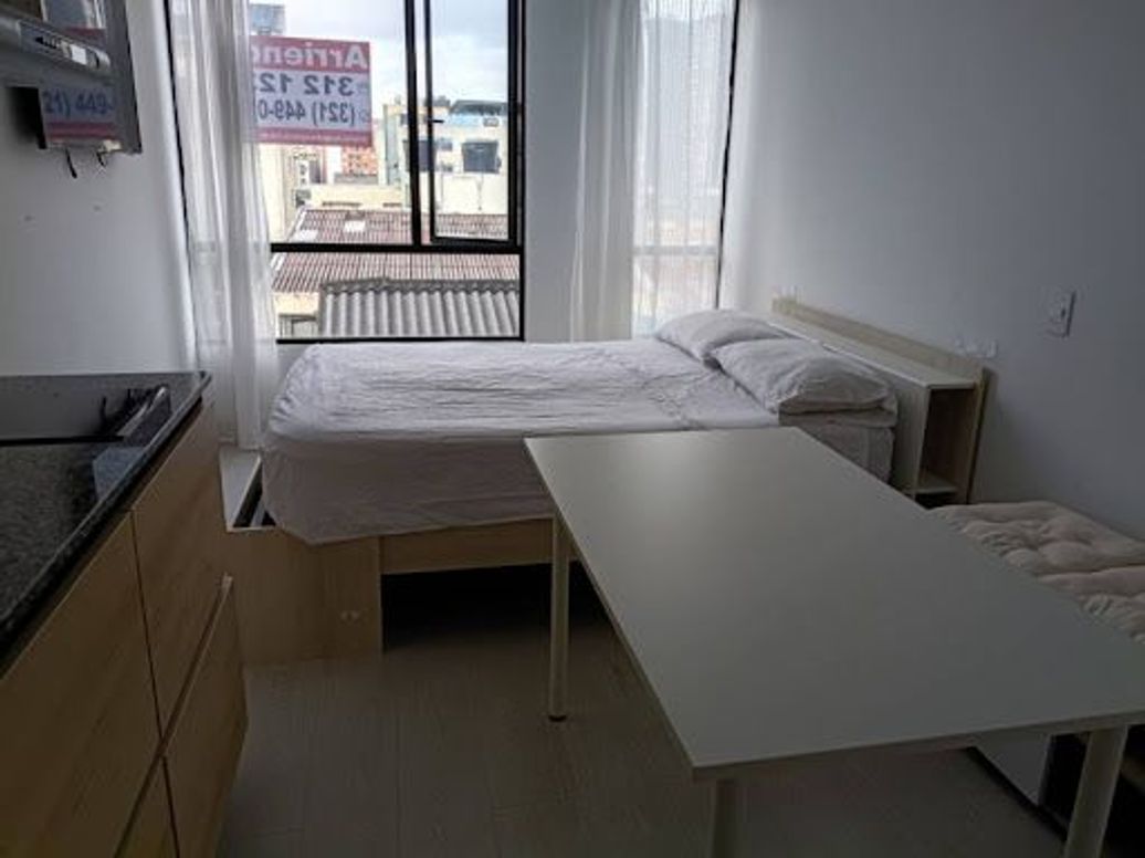 Apartaestudio en arriendo en Chapinero, Bogotá, 21 m² · foto 4 de 10