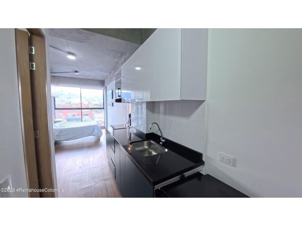 Apartamento de 1 alcoba en venta en Quinta Paredes, Bogotá, 23 m² · foto 3 de 20