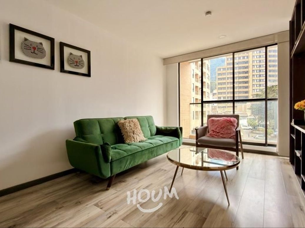 Apartamento de 1 alcoba en arriendo en San Martin, Bogotá, 52 m² · foto 3 de 20