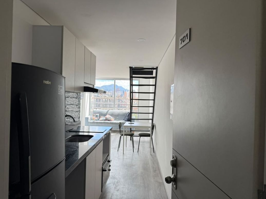 Apartamento de 1 alcoba en arriendo en Chapinero Sur Occidental, Bogotá, 30 m² · foto 2 de 15