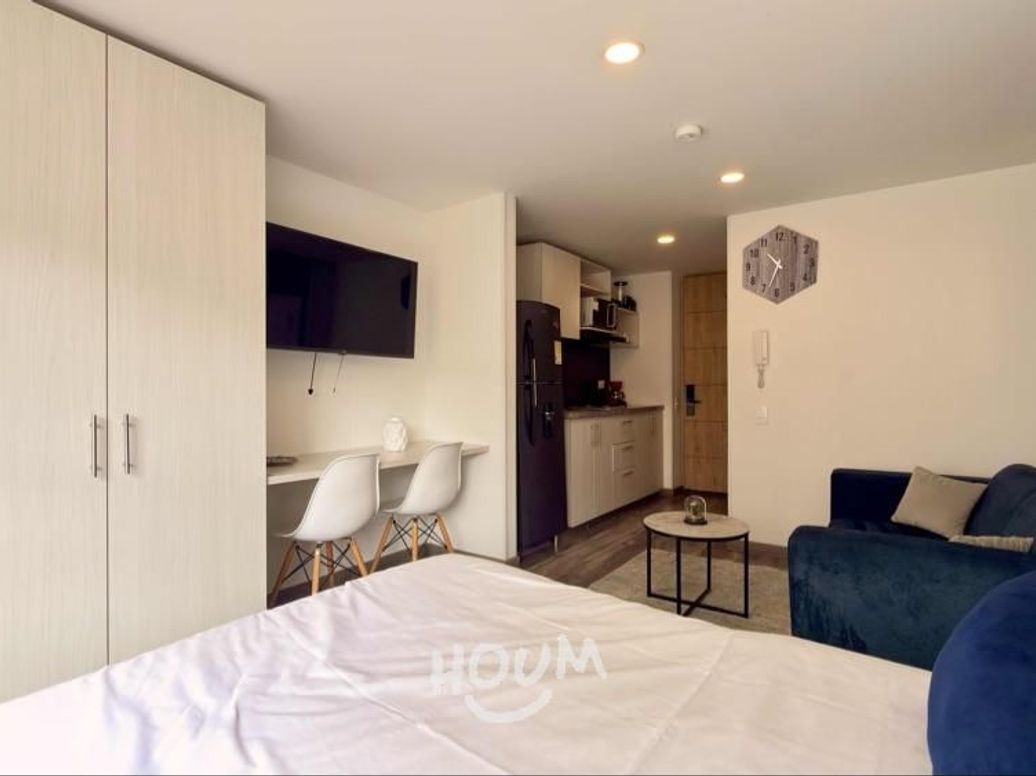 Apartamento de 1 alcoba en arriendo en La Veracruz, Bogotá, 21 m² · foto 9 de 14
